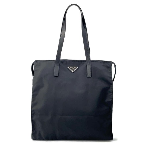 Prada Tote Bag Nylon s Black - Picture 2 of 8